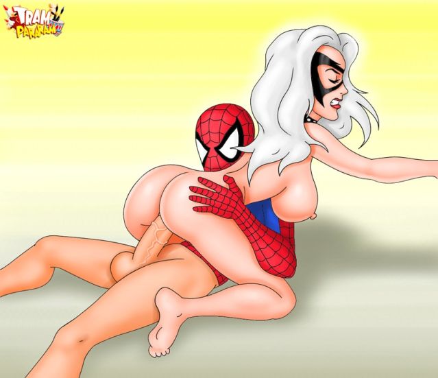 Black Tram Pararam - Spidey Fucks Black Cat Tram Pararam | Black Cat Nude Pussy Pics | Luscious  Hentai Manga & Porn