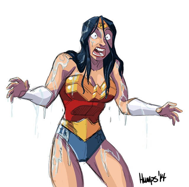 639px x 630px - Wonder Woman Ice Bucket Challenge | Superhero Humor & Funny Pics | Luscious  Hentai Manga & Porn