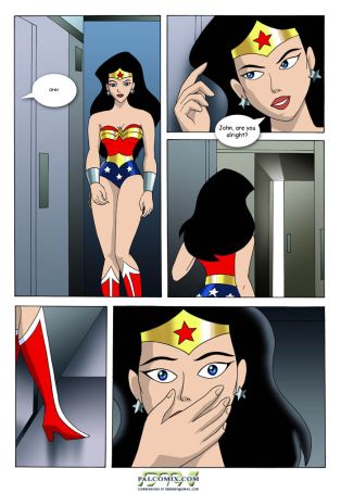 Wonder Woman Lesbian Comic - JLA Lesbian Lovers | Luscious Hentai Manga & Porn