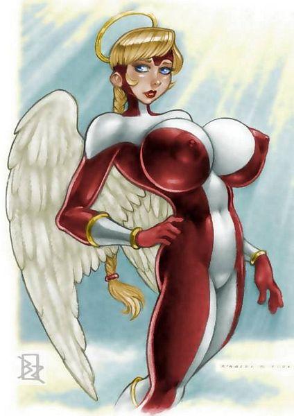 424px x 600px - Female Angel | Gender Bender Superhero Sex Change | Luscious Hentai Manga &  Porn