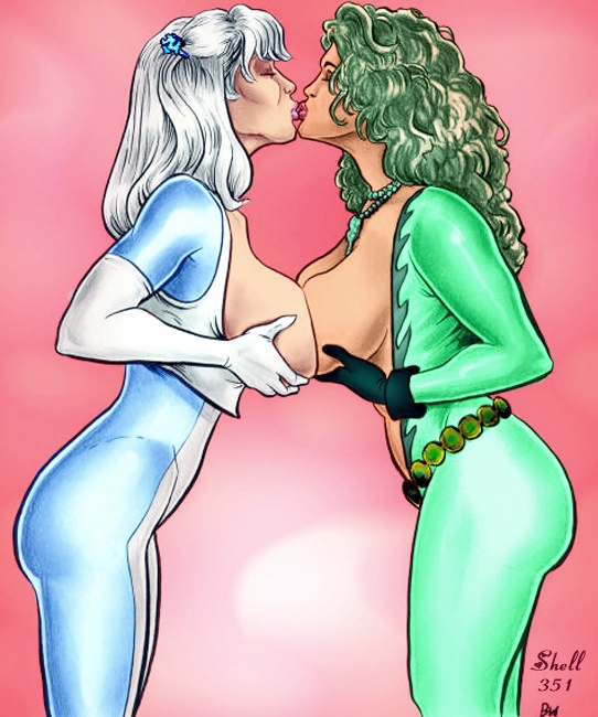 Fire And Ice Hentai Dc Porn - Kissing & Breast Squeezing | Fire & Ice Sexy JLA Pics | Luscious Hentai  Manga & Porn
