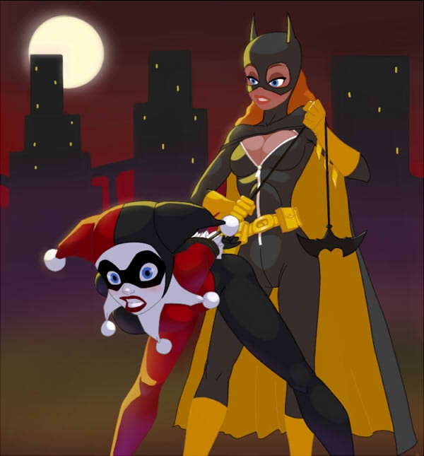 Harley Quinn Bondage Batgirl | Gotham City Lesbians | Luscious Hentai Manga  & Porn