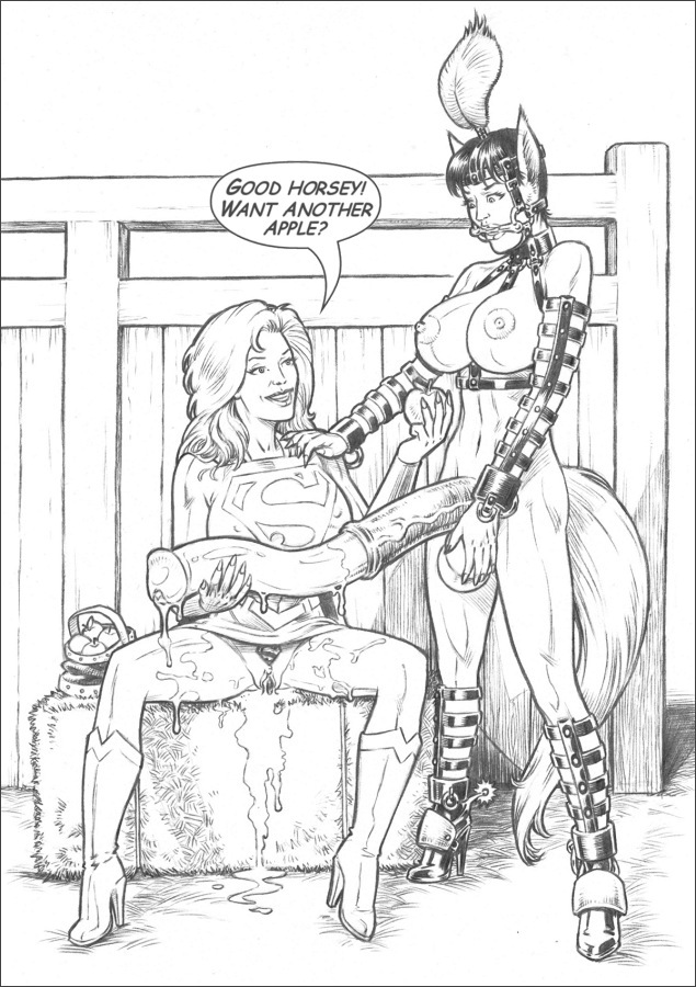Supergirl And Sex Slave Kryptonian Lesbians Luscious Hentai Manga And Porn