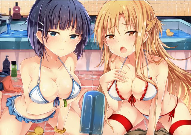 Sword Art Online Swimsuit Porn - Anime Ecchi Swimsuit Sword Art Online 1483176 | Anime Girls, Yuri, and  Ecchi | Luscious Hentai Manga & Porn
