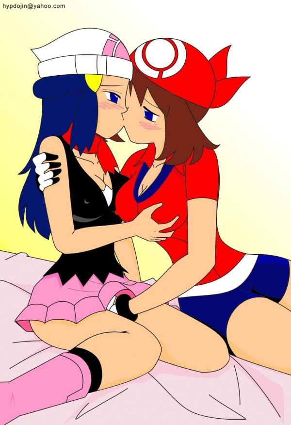 Dawn And May Pokemon Girls Dawn May Misty Iris Luscious Hentai Manga And Porn