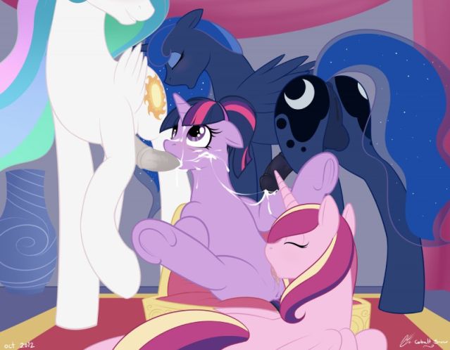 Cadence Clop Porn - Celestia X Luna X Twilight X Cadence | Quality Clop Collection -  Futa/Genderswap | Luscious Hentai Manga & Porn