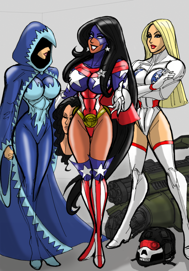 639px x 913px - American Mom Sexy Teamup | American Mom Pinup Art | Luscious Hentai Manga &  Porn