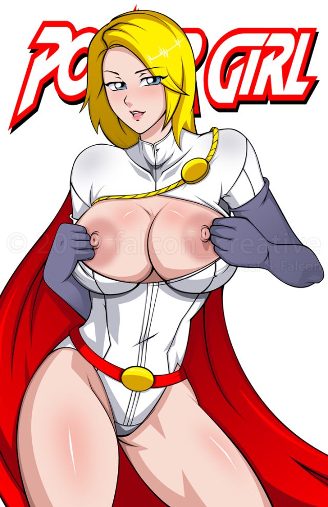 Showing Her Big Tits | Power Girl XXX Cartoon Gallery | Luscious Hentai  Manga & Porn