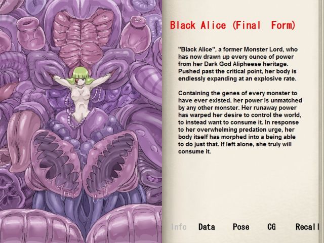 Black Alice Porn - 039 Black Alice Final Form | Monster Girl Quest Encyclopedia | Luscious  Hentai Manga & Porn