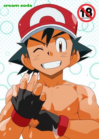 Pokemon Ash Gay Yaoi Porn - Pokemon XY - cream soda | Luscious Hentai Manga & Porn