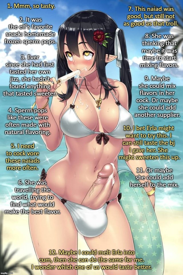 Hentai Porn Frozen Captions Eng - The Right Flavor | Cock vore captions | Luscious Hentai Manga & Porn