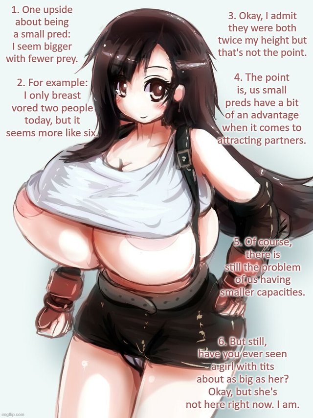 640px x 853px - As Big As Me | Breast Vore Captions | Luscious Hentai Manga & Porn