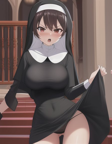 Anime Nun Porn - N20 | Nuns for you | Luscious Hentai Manga & Porn