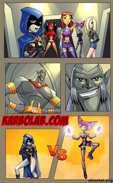 0671 Dc Dcau Jinx Raven Teen Titans Comic Karbo | Artwork - Raven |  Luscious Hentai Manga & Porn