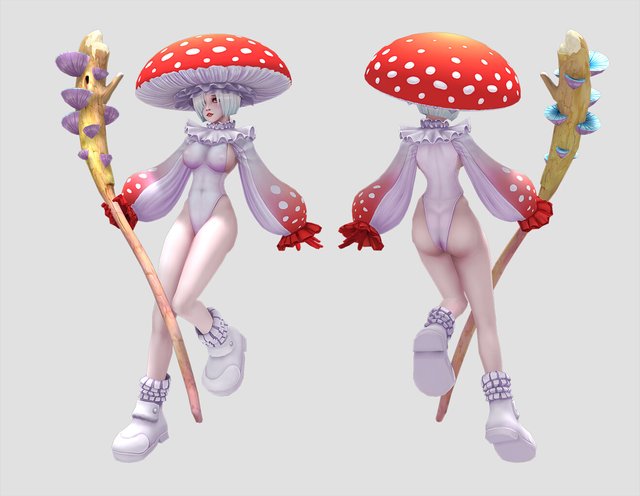 Mushroom Girl Porn - Aleksandr Korpusenko Mushroom Girl 01 | Mushroom Girls | Luscious Hentai  Manga & Porn