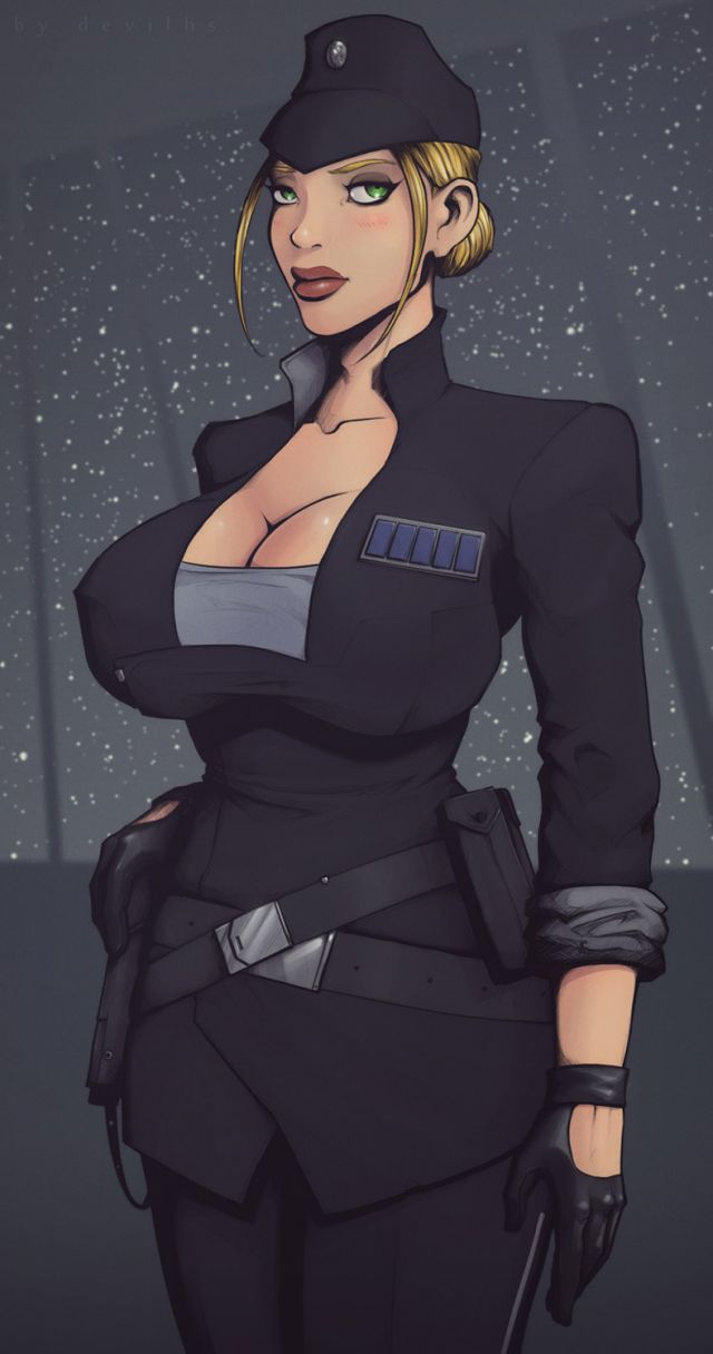Busty Imperial Officer | Star Wars Imperial Sluts | Luscious Hentai Manga &  Porn