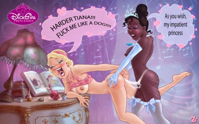 Disney Princess Tiana Lesbian Porn - Tiana Fucks White Girl | Disney Lesbian Pics | Luscious Hentai Manga & Porn