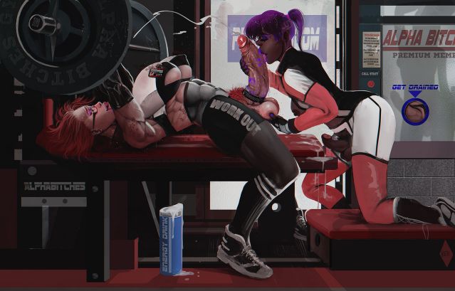 Hentai Lesbian Gym - Lesbian Futa Workout | Mey Mey Porn Pics | Luscious Hentai Manga & Porn