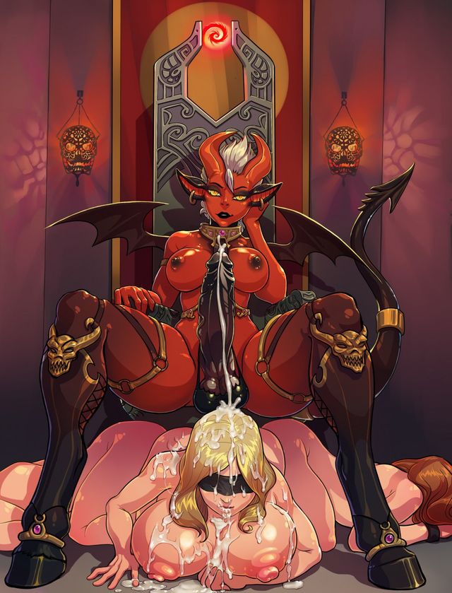 Demon Shemale Lust - Sinister Shemale Demon Majesty | Futa Demon Porn | Luscious Hentai Manga &  Porn
