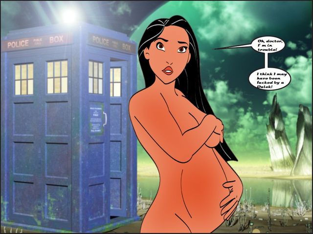 Pocahontas Porn - Pocahontas And The Tardis | Pregnant Disney Porn | Luscious Hentai Manga &  Porn