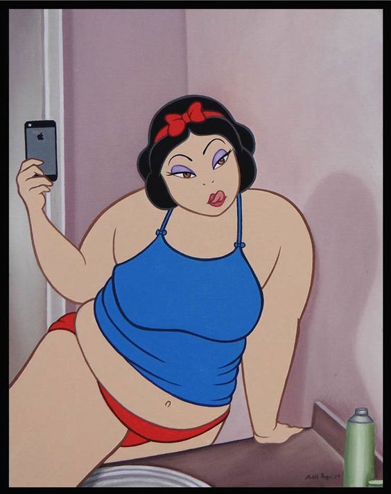 Snow White Pregnant Porn - Snow White Fat Selfie | Pregnant Disney Porn | Luscious Hentai Manga & Porn