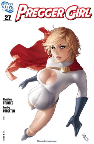 Incredible Porn Preggo - Pregnant Power Girl Pics | Luscious Hentai Manga & Porn
