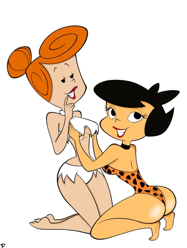 Flintstones Dykes 33 | Betty Rubble & Wilma Flintstone Lesbian Art |  Luscious Hentai Manga & Porn