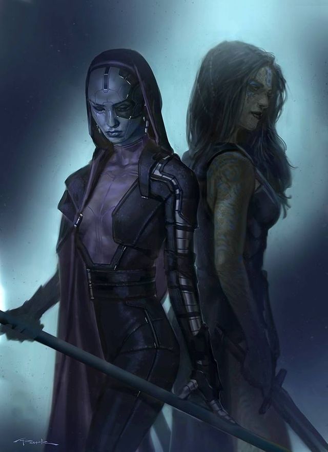 Nebula And Gamora Art Nebula Porn And Pinups Luscious Hentai Manga And Porn