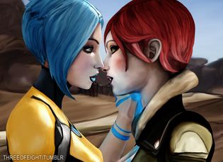 Borderlands 2 Lesbian Porn - Maya and Lilith Borderlands Lesbians | Luscious Hentai Manga & Porn