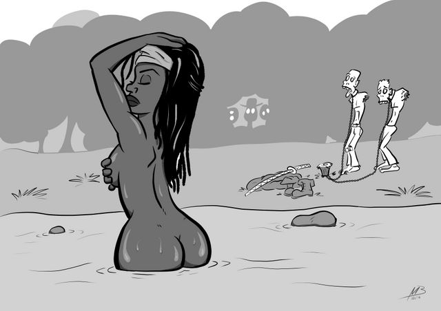 Walking Dead Nude 14 Michonne Pinups And Porn Luscious Hentai Manga And Porn 9396