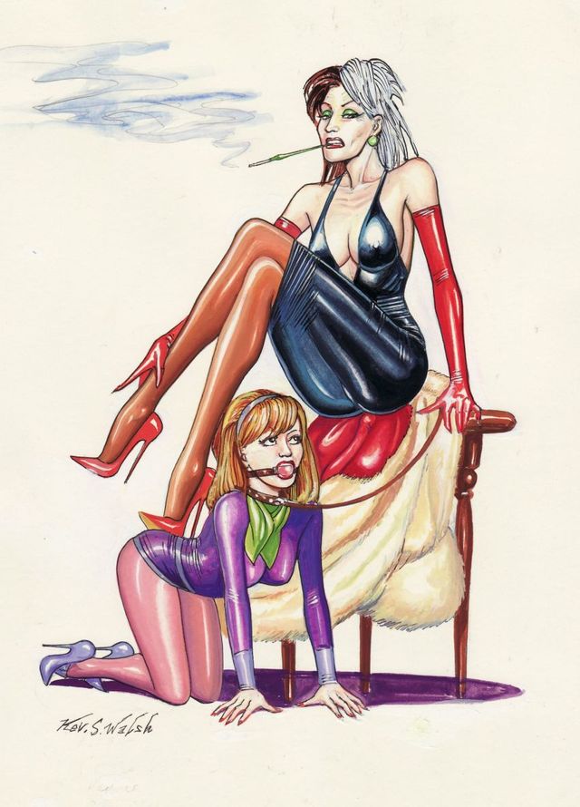 Cruelle De Vil Dominates Daphne Blake Cruella De Vil Erotic Art