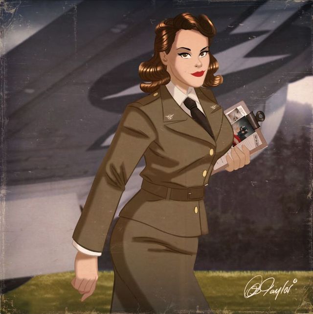 640px x 641px - Agent Carter Military Uniform | Peggy Carter Pics | Luscious Hentai Manga &  Porn