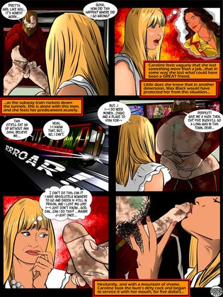 2 Broke Girls Porn Comics - The Homeless Adventures of Caroline Channing | Luscious Hentai Manga & Porn