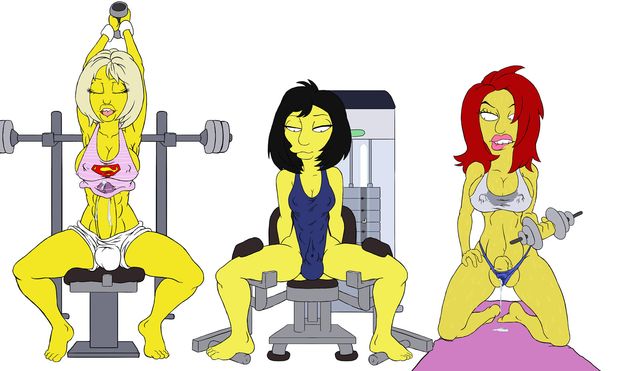 The Simpsons Shemale Futa Porn - Muscular Shemale 16 | Futa Gym Sluts | Luscious Hentai Manga & Porn