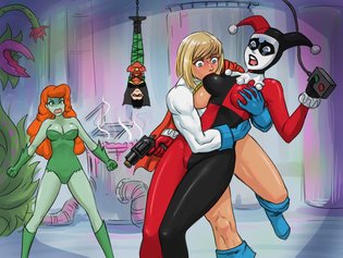 315px x 237px - Power Girl and Harley Quinn Collection | Luscious Hentai Manga & Porn