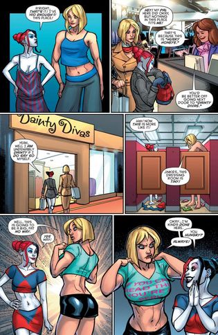 Power Girl and Harley Quinn Collection | Luscious Hentai Manga & Porn