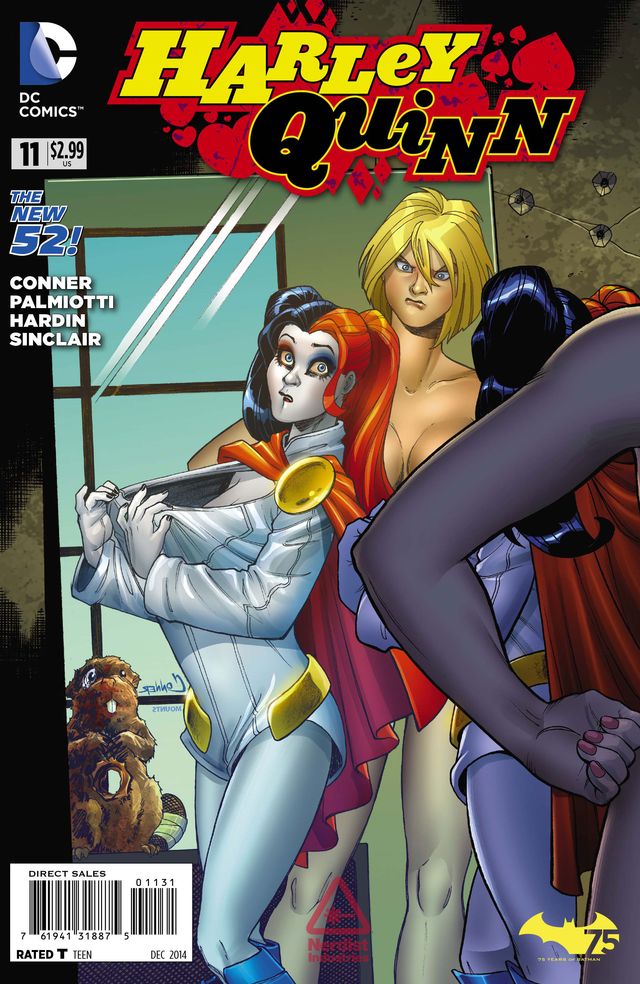 Power Girl And Harley Quinn Porn - Power Girl Harley Quinn Comic Cover | Power Girl and Harley Quinn  Collection | Luscious Hentai Manga & Porn