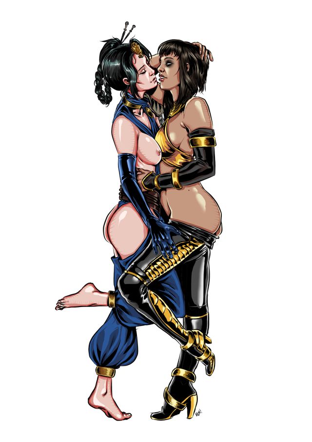 Mortal Kombat Lesbian Hentai - Kitana And Tanya Lesbians Mortal Kombat | Tanya Mortal Kombat XXX |  Luscious Hentai Manga & Porn