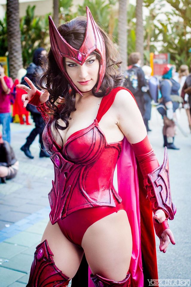 Scarlet Witch Costume 15 | Scarlet Witch Cosplay Pics | Luscious Hentai  Manga & Porn