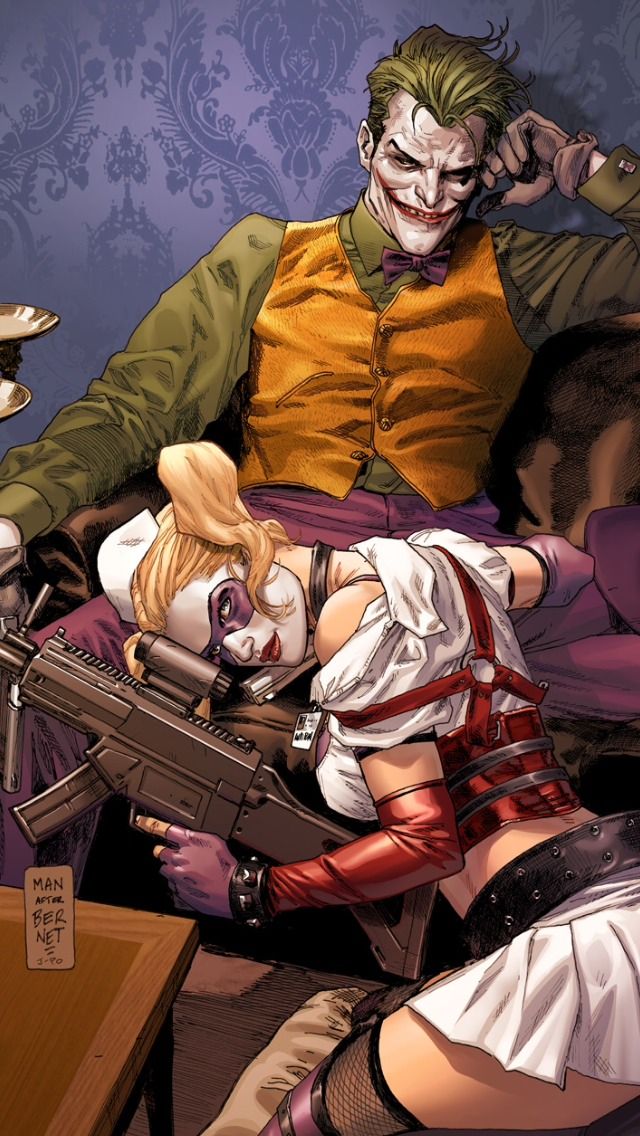 Joker & Harley Dc Supervillains | Harley Quinn Fucks Joker | Luscious Hentai  Manga & Porn