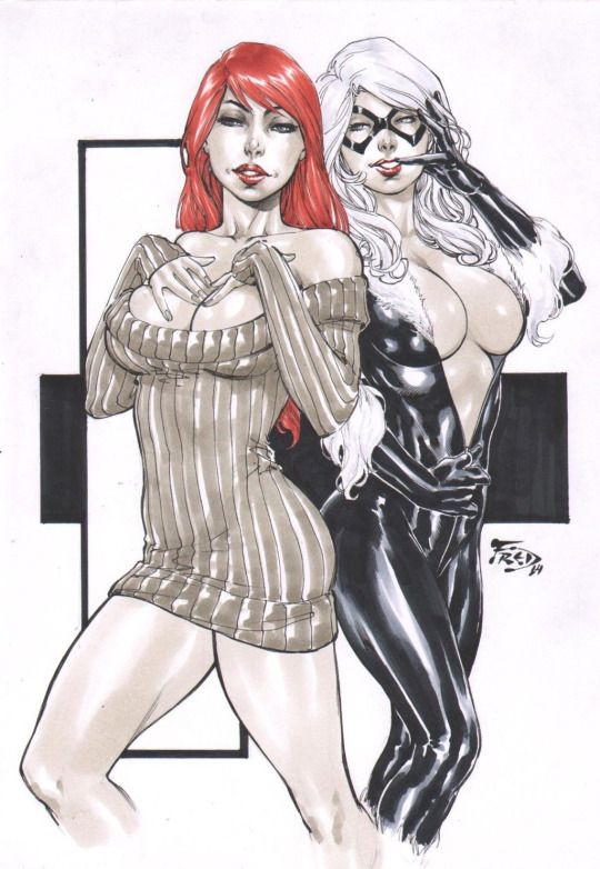 Mary Jane And Black Cat Lesbians 48 Mary Jane And Black Cat Hentai Luscious Hentai Manga And Porn 2132