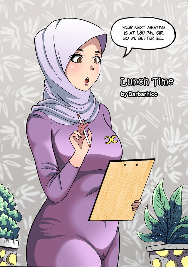 640px x 910px - Delicious Secretary Lazeezah | Luscious Hentai Manga & Porn