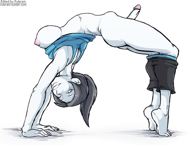 Wii Fit Trainer Futa Pic 4 Wii Fit Trainer Futanari Luscious Hentai Manga And Porn