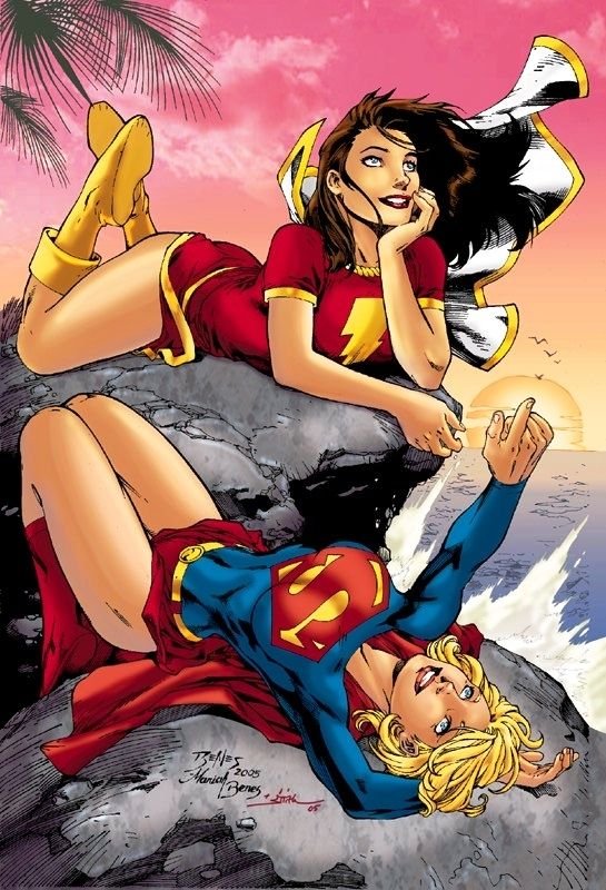 Supergirl Mary Marvel Sex 17 Supergirl And Mary Marvel Hentai Luscious Hentai Manga And Porn