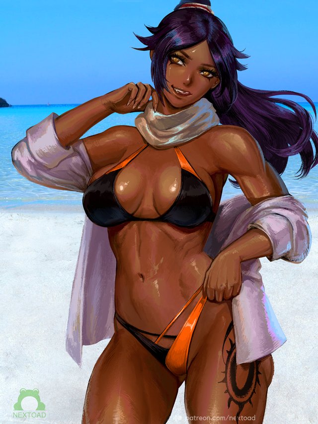 Yoruichi Shihouin Nsfw 3 Yoruichi Shihoin Hentai Luscious Hentai