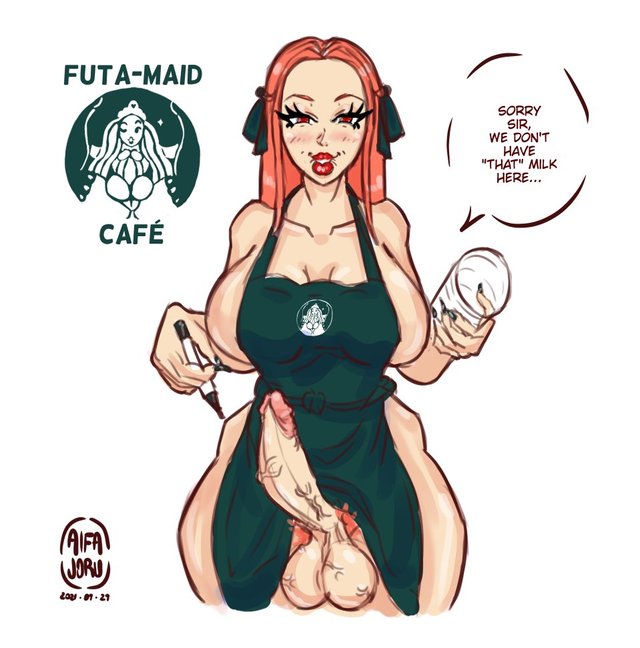 Futa Cock Milk Meme (2) | Iced Latte with Cock Milk Meme | Luscious Hentai  Manga & Porn