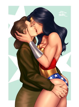 Wonder Woman Lesbian Hentai - Wonder Woman Lesbian Hentai | Luscious Hentai Manga & Porn