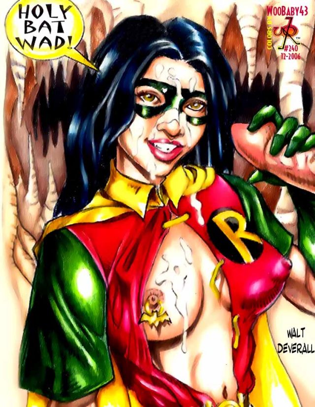 Superheroes Porn Blowjob - Female Robin Blowjob & Facial | Gender Bender Superhero Sex Change |  Luscious Hentai Manga & Porn