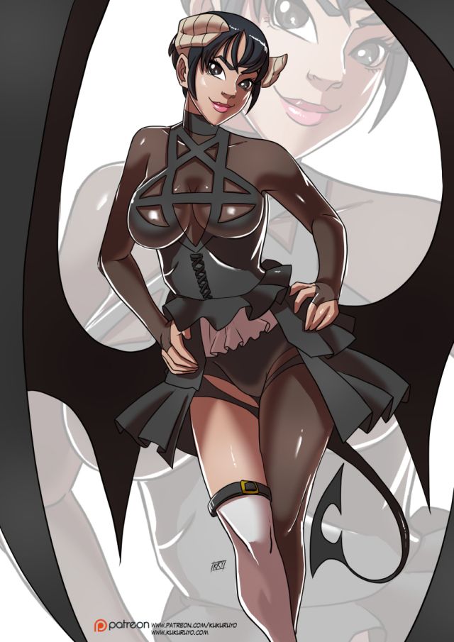 640px x 905px - Sexy Succubus Pinup | Devil Girls from Hell | Luscious Hentai Manga & Porn