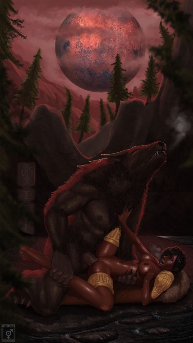 Ebony Werewolf Porn - Werewolf Fucks Black Girl | Dances with Werewolves | Luscious Hentai Manga  & Porn